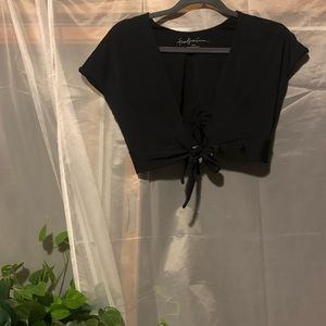 437 Robyn tie swim top